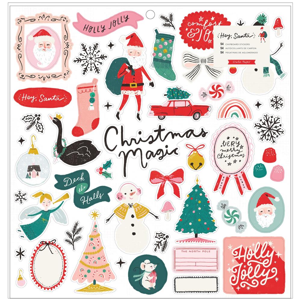 Dress My Craft - Single-Sided Paper Pad 12X12 - Christmas Vibes