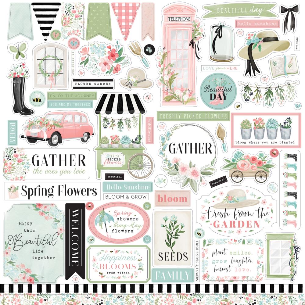 Carta Bella Flower Market Collection Kit