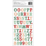 Scrapbooking  Busy Sidewalks Thickers Stickers 164/Pkg Tinsel Town Alphabet Alphas