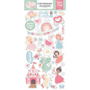 Scrapbooking  Our Little Princess Chipboard 6"X13" Accents Chipboard