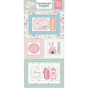 Scrapbooking  Our Little Princess Chipboard 6"X13" Frames Chipboard