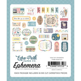 Scrapbooking  Echo Park New Day Cardstock Ephemera 33/Pkg Icons ephemera