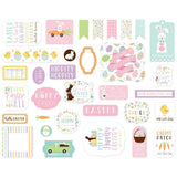 Scrapbooking  Welcome Easter Cardstock Ephemera 33/Pkg Icons Paper 12"x12"