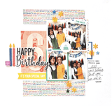 Scrapbooking  Elles Studio - Large Acetate Numbers kit