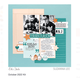 Scrapbooking  Elles Studio October 2022 Kit kit