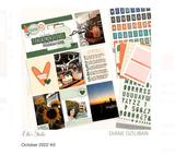 Scrapbooking  Elles Studio October 2022 Kit kit