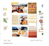 Scrapbooking  Elles Studio - September 2021 Kit kit