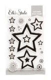 Scrapbooking  Elles Studio Outlined Star Stamp Set stamps