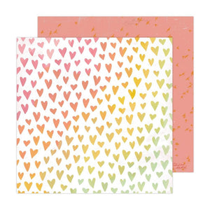 Scrapbooking  Heidi Swapp Sun Chaser Double-Sided Cardstock 12"X12" - Feeling Free Paper 12"x12"