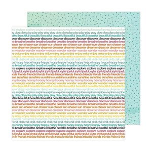 Scrapbooking  Heidi Swapp Sun Chaser Double-Sided Cardstock 12"X12" - Moments Paper 12"x12"