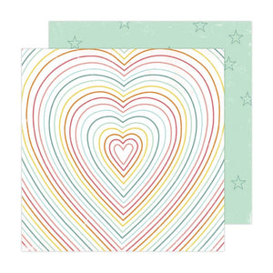 Scrapbooking  Heidi Swapp Sun Chaser Double-Sided Cardstock 12"X12" - Radiance Paper 12"x12"