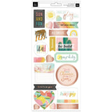 Scrapbooking  Heidi Swapp Sun Chaser Cardstock Stickers 49/Pkg stickers