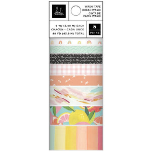 Scrapbooking  Heidi Swapp Sun Chaser Washi Tape Rolls 8/Pkg Washi