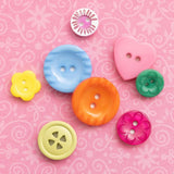 Scrapbooking  Paige Evans Splendid Stickers 16/Pkg Buttons Alphas