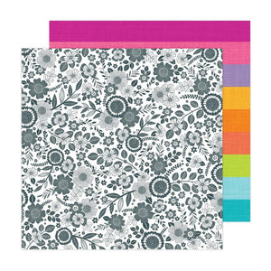 Scrapbooking  Paige Evans Splendid Double-Sided Cardstock 12"X12" -No 13 Paper 12"x12"