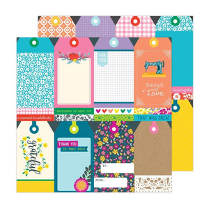 Scrapbooking  Paige Evans Splendid Double-Sided Cardstock 12"X12" -No 22 Paper 12"x12"