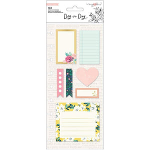 Scrapbooking  Maggie Holmes Day-To-Day Sticky Notes 140/Pkg Heart