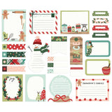 Scrapbooking  Simple Stories Baking Spirits Bright Bits & Pieces Die-Cuts 24/Pkg Journal Ephemera