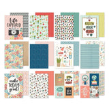 Scrapbooking  Simple Stories Life Captured Double-Sided Paper Pad 6"X8" 24/Pkg Paper Pad