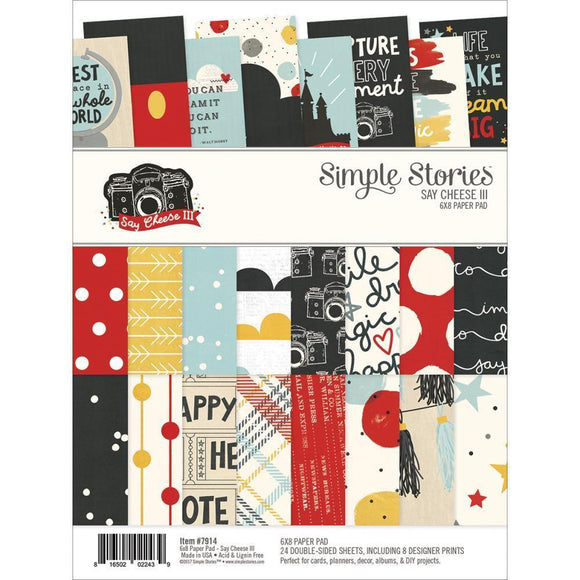 Say Cheese Main Street Double-Sided Cardstock 12x12 Here We Go