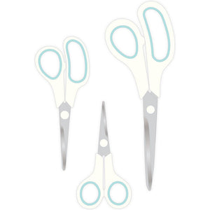 Scrapbooking  We R Memory Keepers Scissors 3/Pkg tools